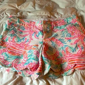Lilly Pulitzer size 8 The Buttercup Shorts like new!